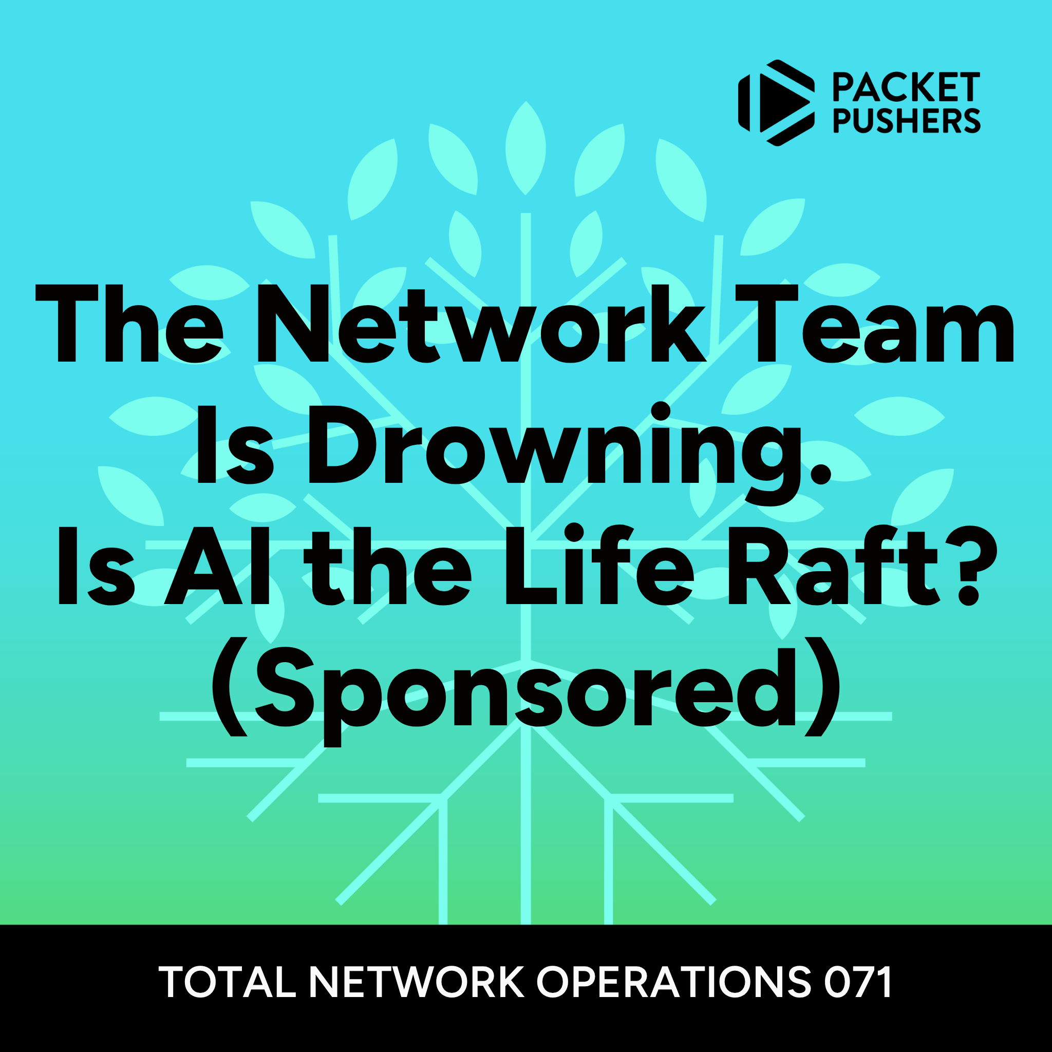 TNO071: The Network Team Is Drowning. Is AI the Life Raft? (Sponsored ...